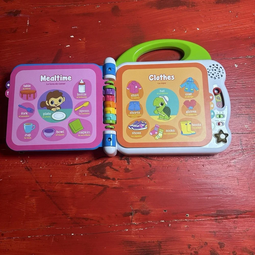 LeapFrog Learning‎ Friends 100 Words Book Leap Frog Interactive Tested WORKS!
